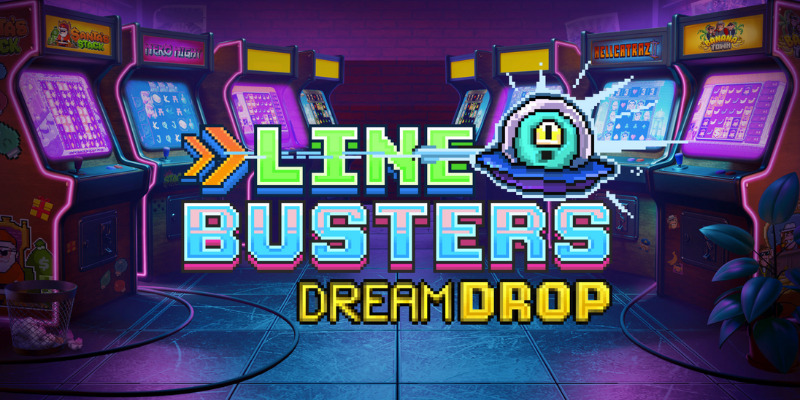 Line Busters Dream Drop: Космические Захватчики в мире слотов!