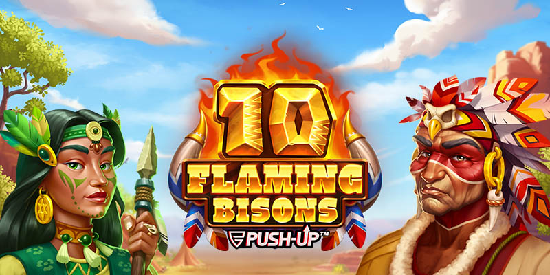 10 Flaming Bisons: Горячие бизоны и крутые джекпоты!